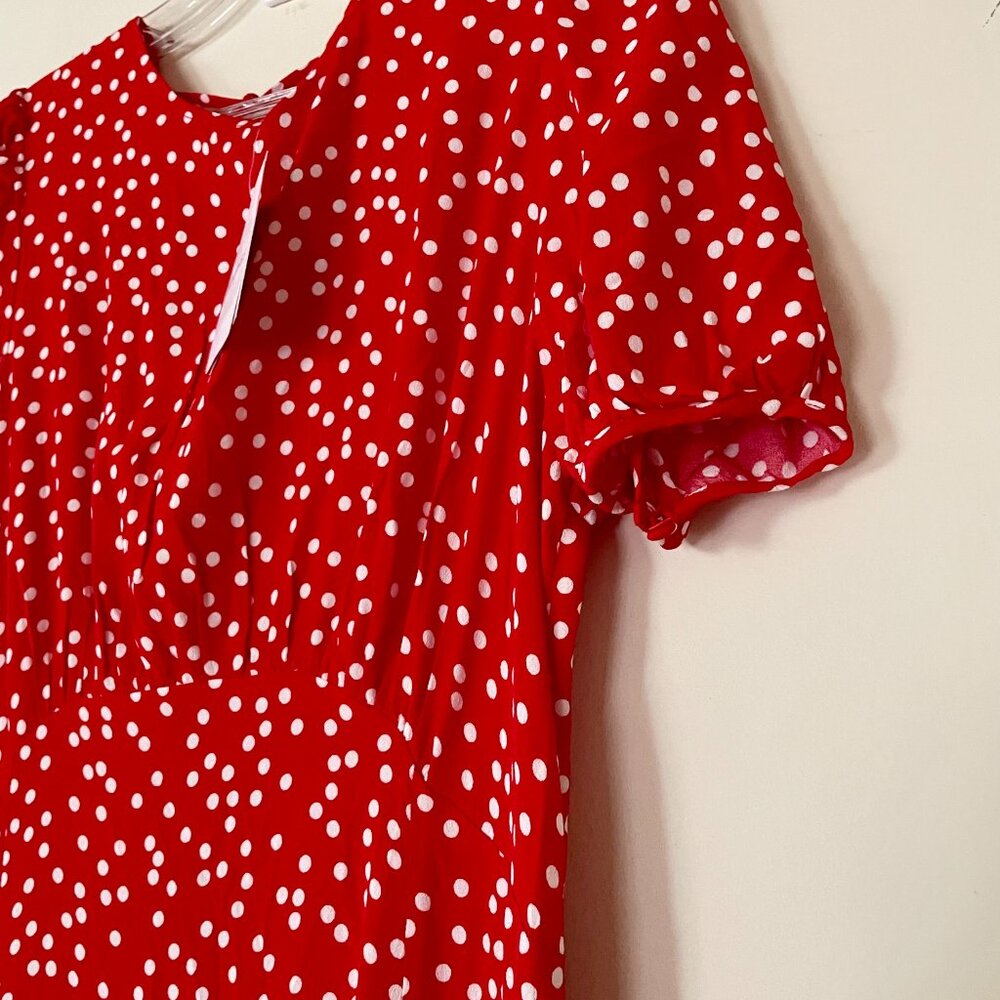 Emily Daniels Red polka dot dress - Picture 7 of 12